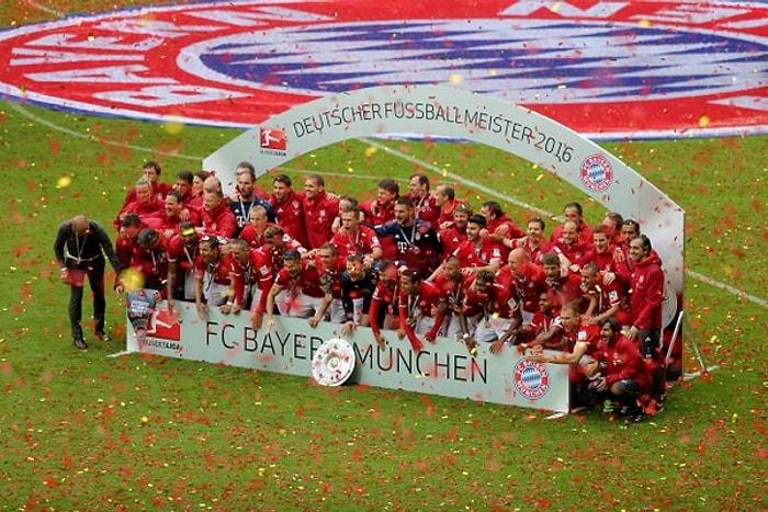 Bundesliga Sona Erdi, Bayern Münih Kupasına Kavuştu