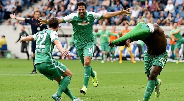 Werder Bremen ligde kaldı