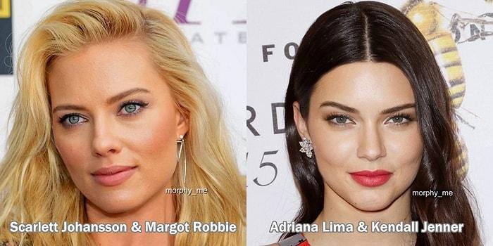 Photoshop Ustasının Ünlülerin Yüzlerini Harmanlayarak Ortaya Çıkardığı 35 Yeni Sima
