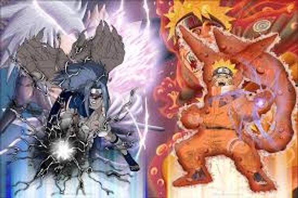 4. Naruto vs Sasuke