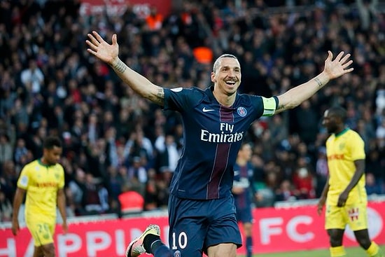 34'lük Ibrahimovic Fransa'da Gol Rekoru Kırdı