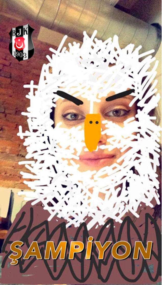 Onedio Snapchat'te Günün Modası: Kendini Kartal Paylaşmak :)