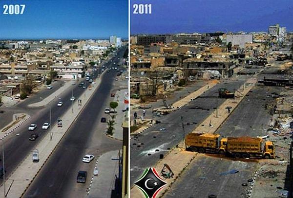 5. Çatışmalarla boğuşan bir diğer Orta Doğu ülkesi Libya.