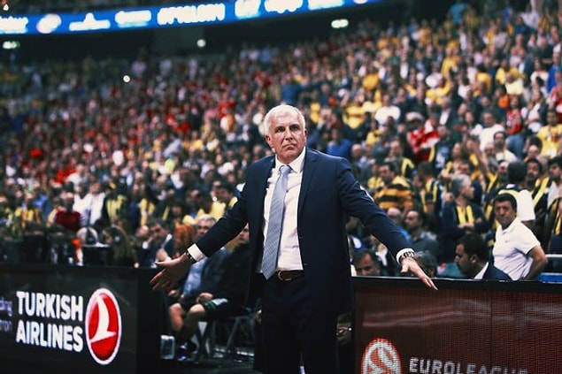10. kez Euroleague finali gören Obradovic bunlardan sadece ikisini kazanamadı.