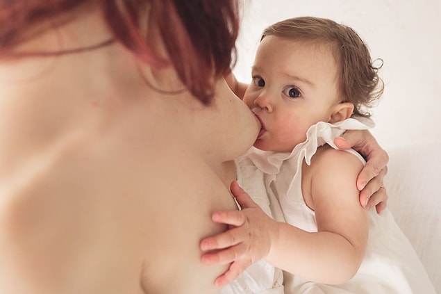 She says when she photographs mothers nursing their children, she feels a sense of peace that permeates her entire being.