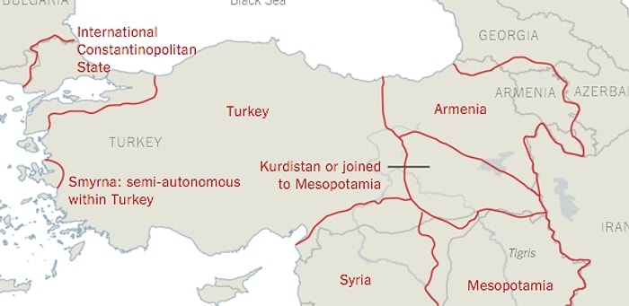 New York Times Türkiye'yi 7 Parçaya Böldü Sosyal Medyada Kuvayı Milliye Ruhu Uyandı