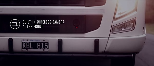 Встроенная беспроводная камера в передней части