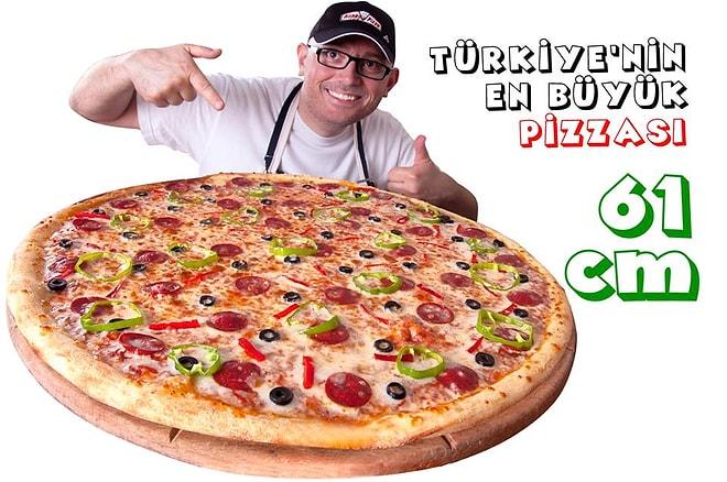 Happy's Pizza'dan 61 Cm'lik Devasa Boyutlarıyla Mega Pizzayı Denemeniz İçin 10 Sebep
