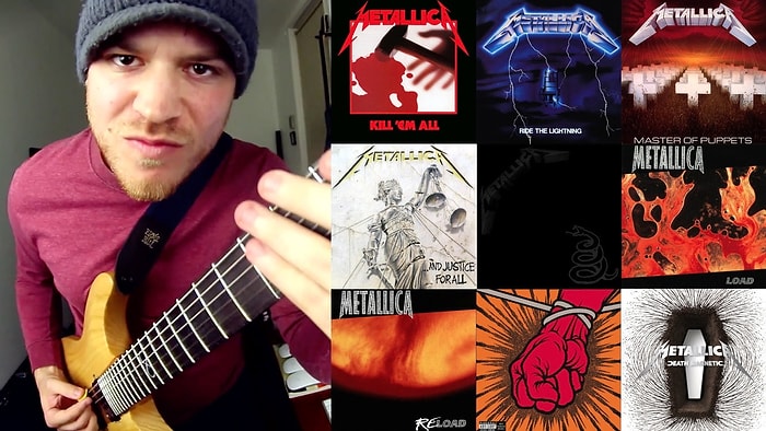 Efsane Gitarist Rob Scallon'dan 4 Dakikada Tüm Metallica Şarkıları