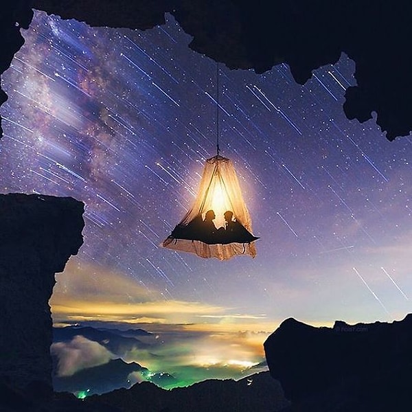 7. Давай полюбуемся звездным небом.