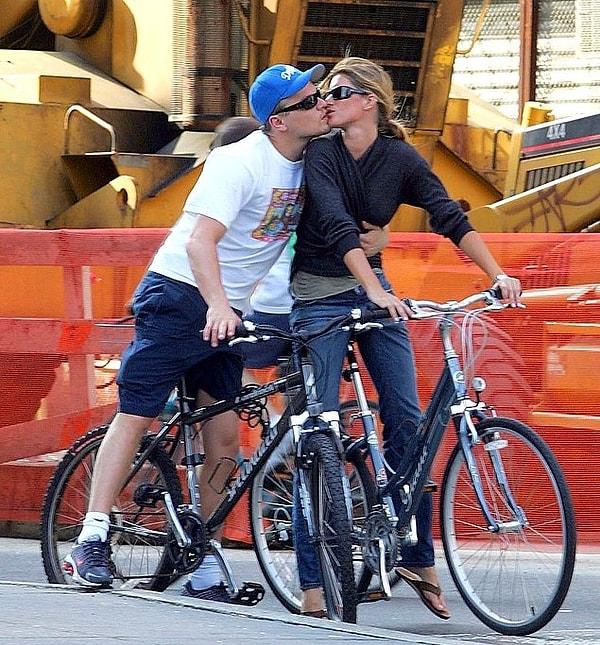 Geçmişten günümüze Leonardo DiCaprio'nun sevgilileriyle çıktığı bisiklet turlarını sizler için derledik. İlk sırada, Brezilyalı model Gisele Bundchen var.