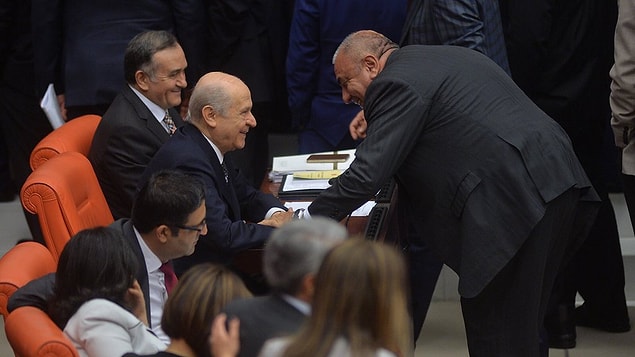 Bahçeli ve Türkeş bir arada