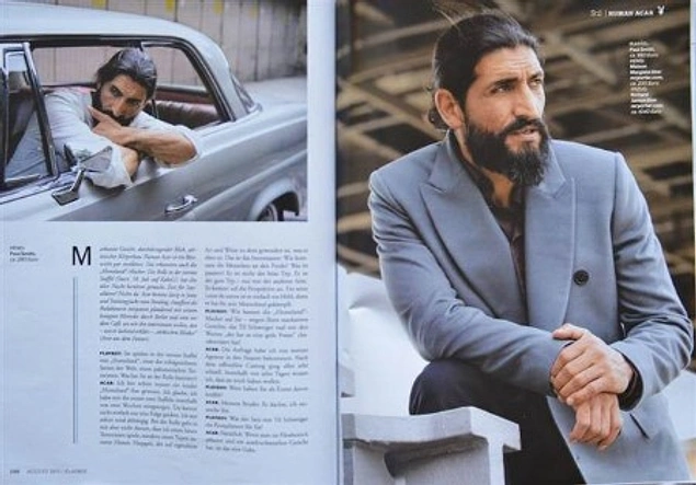 Bu yazıda Numan Acar’ın sakallı görünümü, farklı yüz yapısı, derin bakışları, kötü adam rolünde oynaması ve atletik vücudunun onu bir Hollywood yıldızı yaptığı anlatıldı.