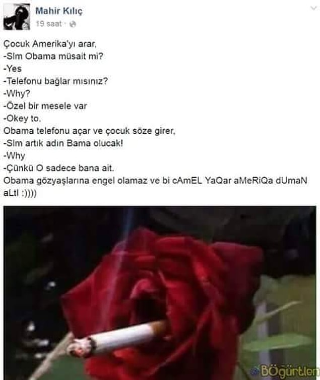 10. Obama qafasına sıqar