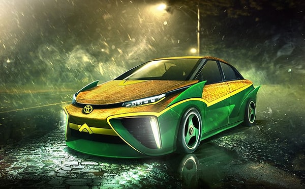 Аквамен – Toyota Mirai