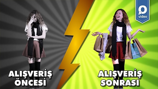 Hayaller Hayatlar: Alışverişten Önce vs Alışverişten Sonra