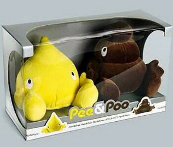 14. Плюшевые игрушки Пи и Пу