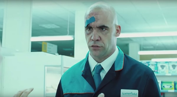 Рори Макканн в роли Майкла Армстронга в фильме "Типа крутые легавые"