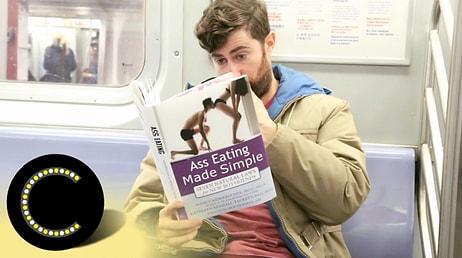 Metroda Müstehcen Kitap Okuma Deneyine İnsanların Tepkileri