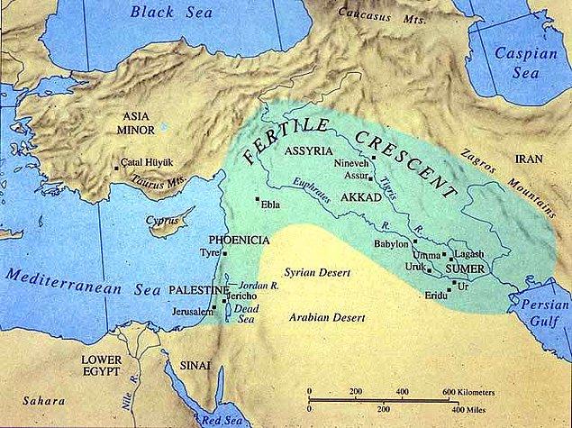 2. Mezopotamya'nın Sınırları