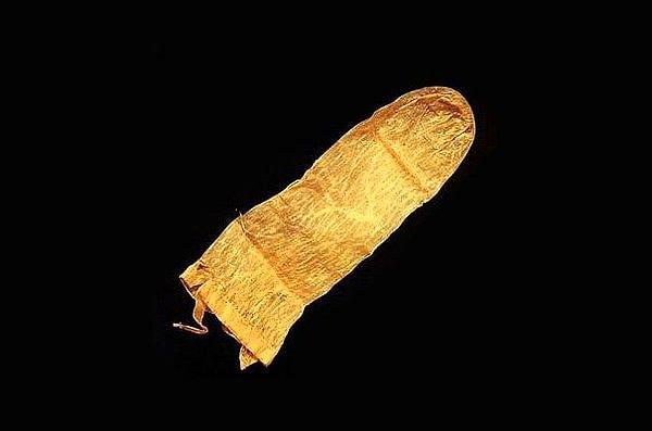 Dünya üzerindeki en eski prezervatif bu.