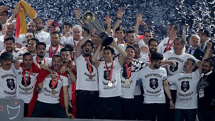 Vodafone Arena Bayram Yeri: Şampiyon Beşiktaş Kupasını Kaldırdı!