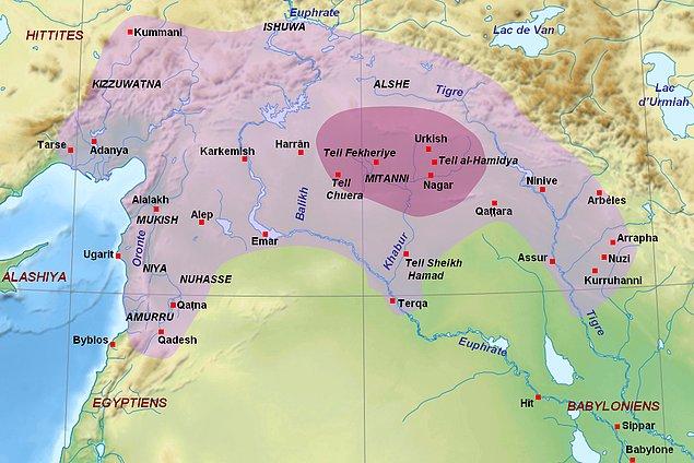8. Hurri-Mitanni Devleti M.Ö. 1500-1274
