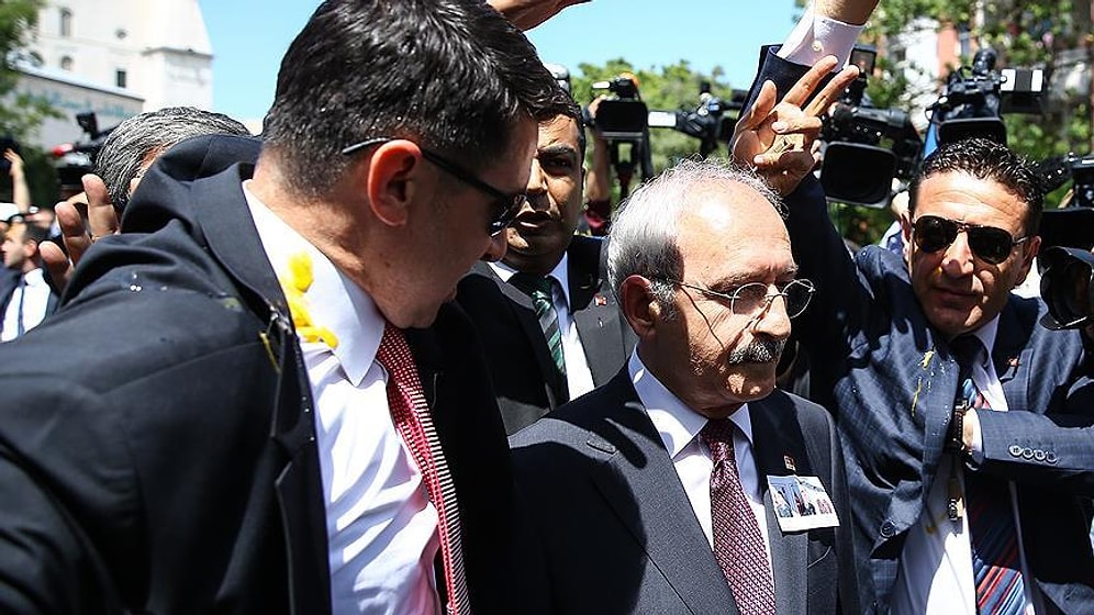 Şehit Cenazesinde Kılıçdaroğlu'na Yumurtalı Protesto...