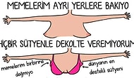 Memeleri Baş Kaldıran Kadınların Yaşadığı Sıkıntıları Özet Geçen 11 Karikatür