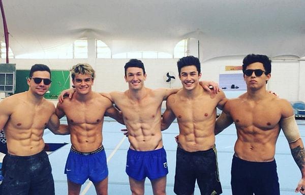 Huzurlarınızda Brezilya Erkek Jimnastik Takımı! 😍