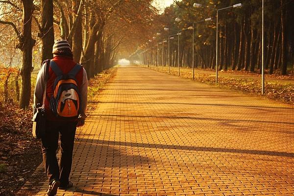 4. Sonbahar sabahları güneşin çimlere ilk değdiği anda, kampüs içinde huzurlu bir yürüyüş yapmak paha biçilemez!