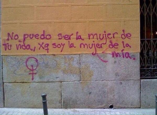 5. İspanyolca: Hayatının kadını olamam çünkü ben kendi hayatımın kadınıyım