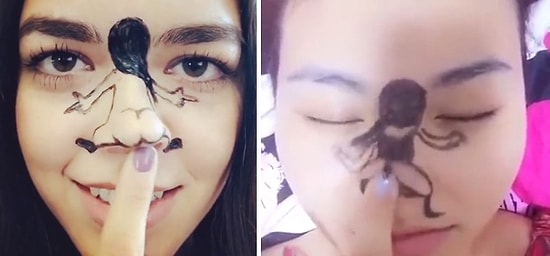 10 Eğlenceli Video ile Sosyal Medyanın Yeni Akımı: 'Burun Twerk'i