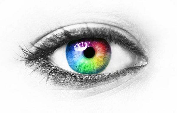 12. Gözlerimiz 10 milyon farklı renk tonunu algılama becerisine sahiptir.