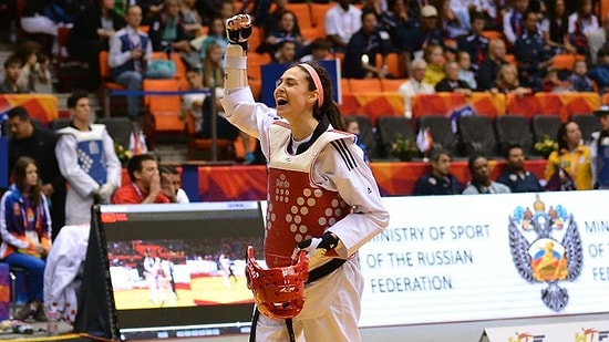 Tekvandoda Milli Sporcu İrem Yaman Altın Madalya Kazandı