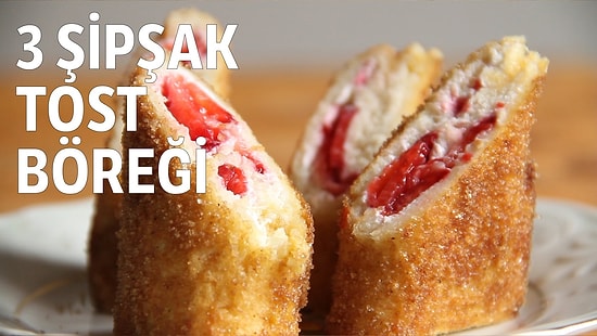 Çat Kapı Misafire Yapılabilecek En Güzel Şey: Şipşak Tost Böreği Tarifi!