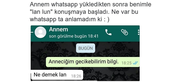 Anne ve Whatsapp İkilisinin Bir Arada Ne Kadar Komik Olduğunu Gösteren 25 Tweet