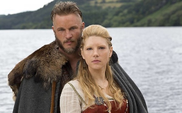 15. Лагерта и Рагнар (сериал «Викинги»)
