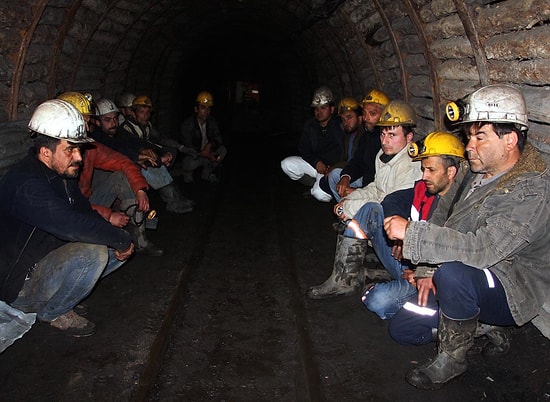 4 Aydır Maaş Alamayan Maden İşçilerinin Açlık Grevi 6. Gününde