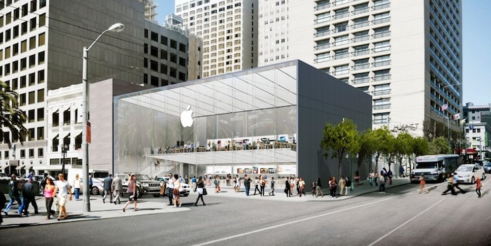 Apple презентует новый концепт магазинов техники в Сан-Франциско