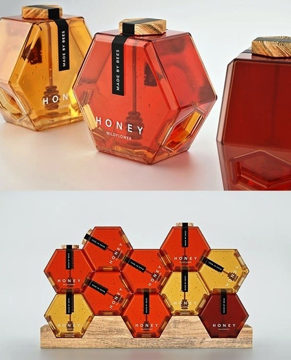 15. Мед в баночках-сотах 🐝