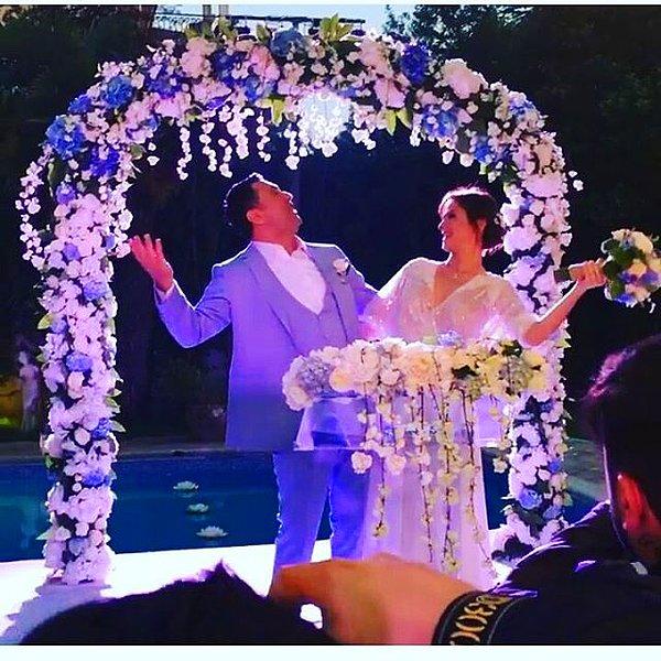 Sinem Öztürk ve Mustafa Uslu, dün akşam gerçekleşen muhteşem bir düğünle dünya evine girdiler.