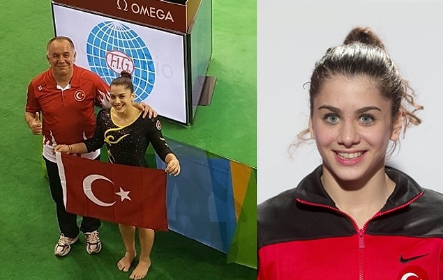 2. İkinci ismimiz de çok genç yaşta: 2016 Rio Olimpiyatları'nda bizi Artistik Jimnastik dalında temsil edecek olan 17 yaşındaki Tutya Yılmaz