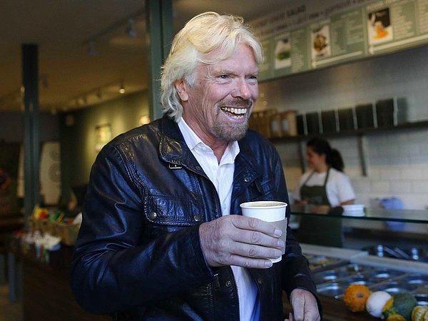 "Virgin Group"un kurucusu ve başkanı Richard Branson'ın uyanış saati 05:45.