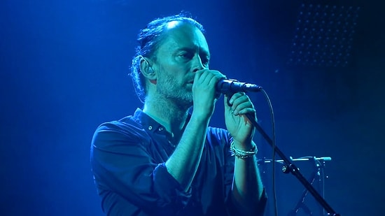 Paris'te Sahne Alan Radiohead'den 7 Yılın Ardından Canlı Performans