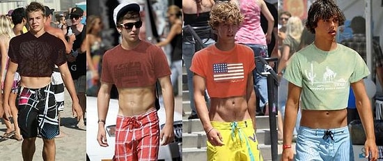 Только не это! Кажется, мужская мода на короткий топ возвращается! 😣