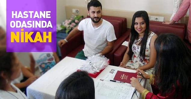 14. "Ben yatak döşek hasta yatıyorum. Sen gelmeden olamam ki taburcu."