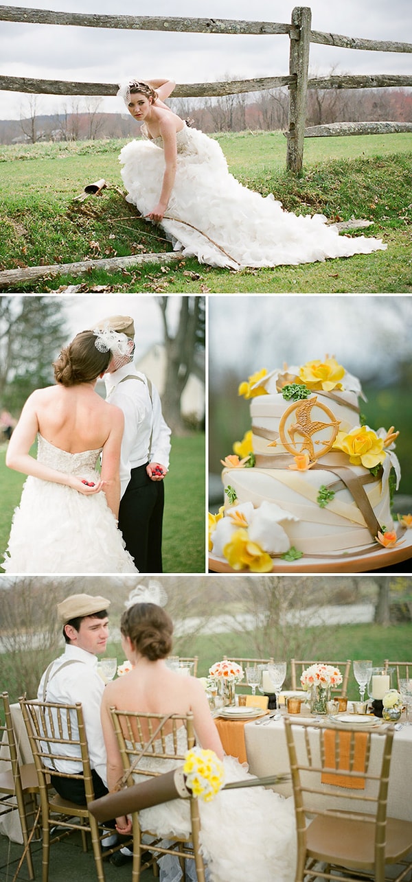 10. Свадьба в стиле "Голодные игры"