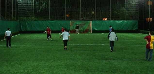 13. Halı saha maçındaki tepkilerinden,