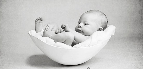 Душевные фото новорожденных в «животиках»